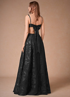 Vestido Negro Largo Althea image6