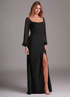 Victoria Black Maxi Dress image5