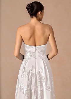 Robe Longue Blanc Nuage Evangeline image7