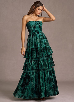 Rosavia Teal Maxi Dress image5