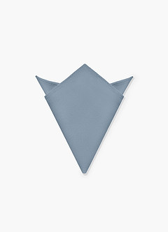 front Boy's Matte Satin Pocket Square