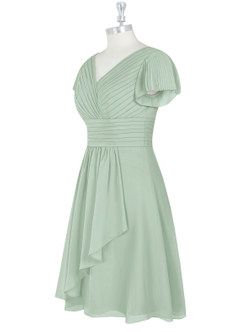 Azazie Luna Modest Bridesmaid Dresses Final Sale  image9