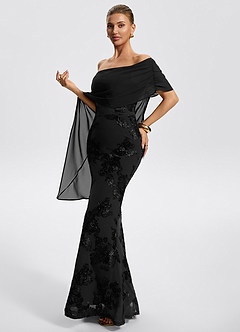 Rhiannon Black Maxi Dress image5