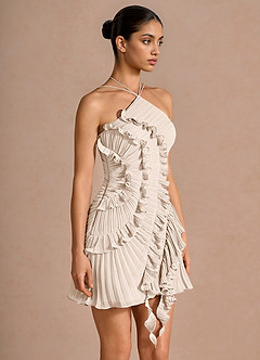 Hatsu Cream Mini Dress image6
