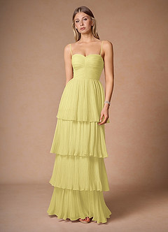 Vestido Sorbete De Limón Largo Isla image5