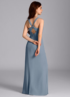 Azazie Mero Junior Twilight Mermaid Pleated Chiffon Dress image7