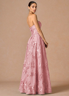 Maxi jurk Evangeline Roze image5