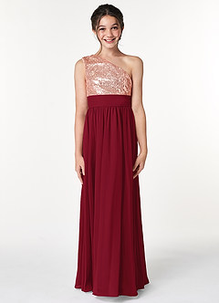 Azazie Sidney A-Line Chiffon Floor-Length Dress image1