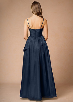 Liliana Maxi Klänning Marin image2