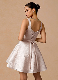 Abito Corto Baby Pink Effie image2