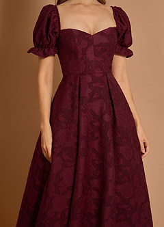 Lanthe Wine Maxi Dress image7
