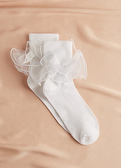 front Statement-Rüschensocken 3er-Set