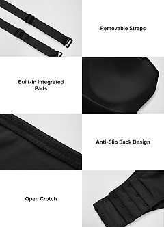 front gaine invisible sans bretelles à bonnets moulés