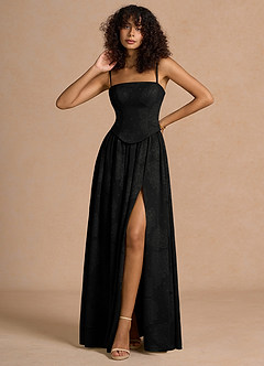 Isaura Black Maxi Dress image3