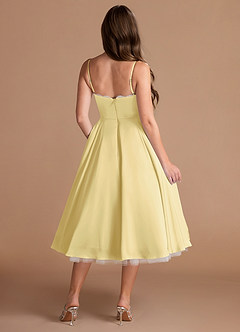 Heiress Lemon Sorbet Midi Dress image3