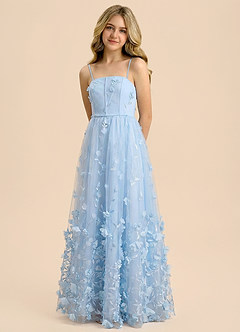 front Azazie Giselle Junior Formal Dress