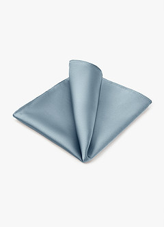 front Stretch Satin Pocket Square