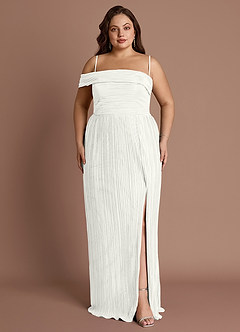 Maxi jurk Isolde Wit image7