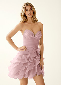 Rentina Rose Robe de bal en tulle mini image3