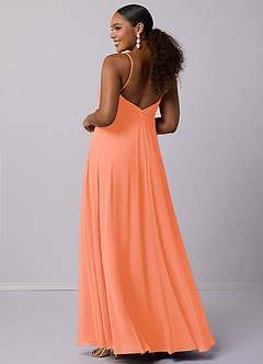 Barbie ♥ Azazie Bridesmaid Dresses Sunset A-Line Chiffon Dress image8