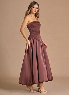 Meridith Mocha Coco Maxi Dress image4