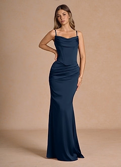 Sorrel Navy Corset Two-Piece Sets image4