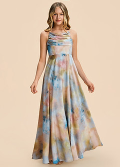 front Azazie Jessica Junior Formal Dress