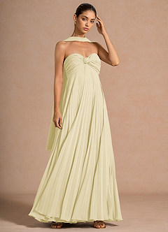 Rosalind Maxi Klänning Citronsorbet image4