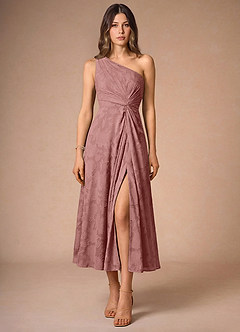 Midi jurk Hermosa Lichtroze image4