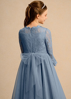 Azazie Lamb Girl Flower Girl Klänningar Klä Balklänning i Spets image6