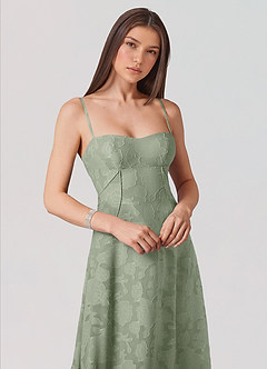 Valentine Pistachio Maxi Dress image2
