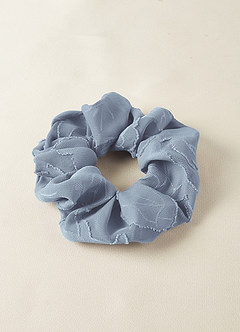 front Matching Color Bridesmaid Floral Burnout Over Size Scrunchie Set
