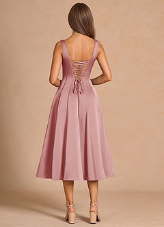 Abito Midi Rosa Chiaro Nolia image2