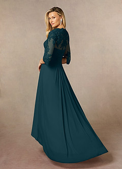 Azazie Anne Mother of the Bride Dresses Pine Sheath Sweetheart Sequins Lace Dress image8
