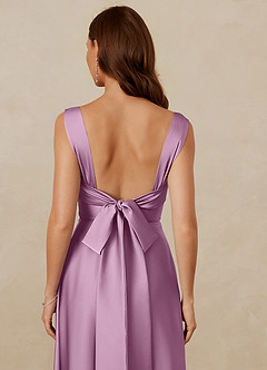 Christian Siriano Bridal for Azazie 1001 Bridesmaid Dresses Wisteria A-Line Sweetheart Neckline Stretch Satin Dress image9