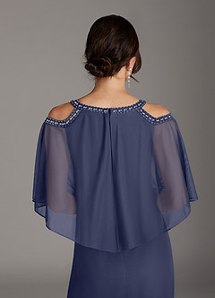 Azazie Junibee Abiti per la Madre della Sposa Abito Tubino in Maglia Lustrini Stormy image6