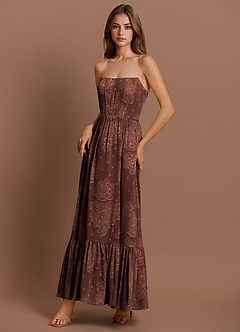 Lydia Mocha Coco Maxi Dress image5