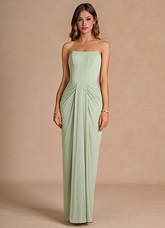 Anais Light Green Maxi Dress image4
