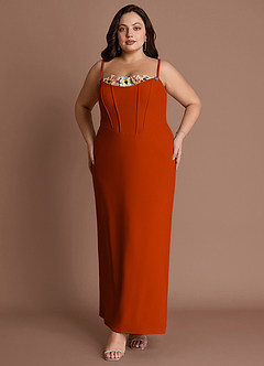 Liliah Paprika Maxi Dress image11