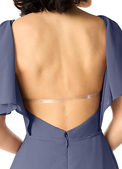 Azazie Chloe Bridesmaid Dresses Stormy A-Line Sweetheart Neckline Chiffon Dress image4