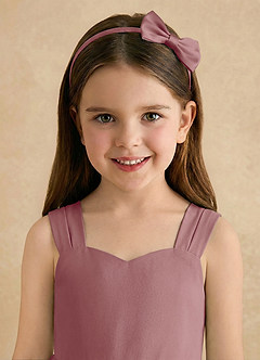 front Girls Satin Headband