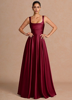 Azaria Merlot Maxi Dress image3