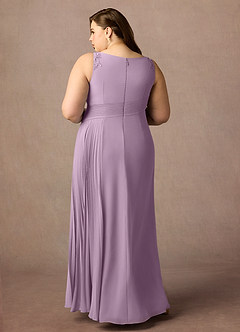 Azazie Galvan Mother of the Bride Dresses Wisteria A-Line Sequins Chiffon Dress image7