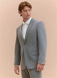 front William Grey Comfort Blend Suit Jacket