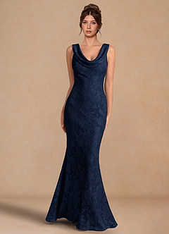 Galenia Navy Maxi Dress image3
