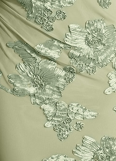 Melian Light Green Maxi Dress image7