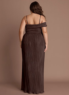 Isolde Chocolate Maxi Dress image2