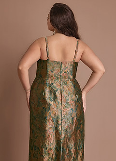 Robe Longue Sarcelle Vintage Christy image15