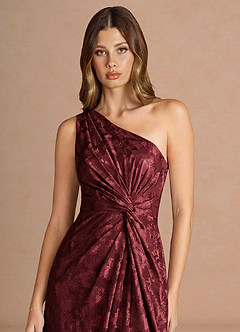 Ilythia Wine Maxi Dress image6