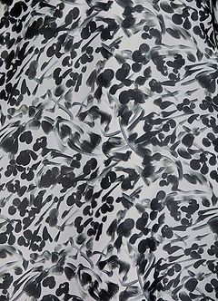 Sasha Black White Maxi Dress image7